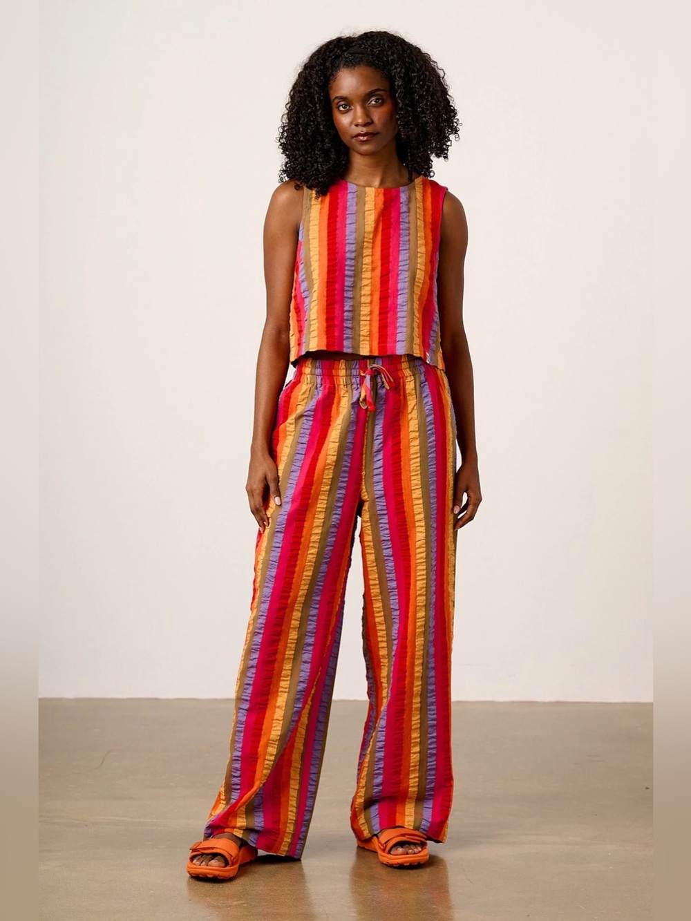 Lucy and yak Norris striped pants